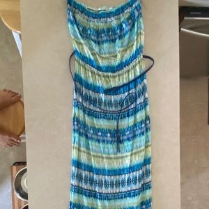 Maxi sleeveless dress